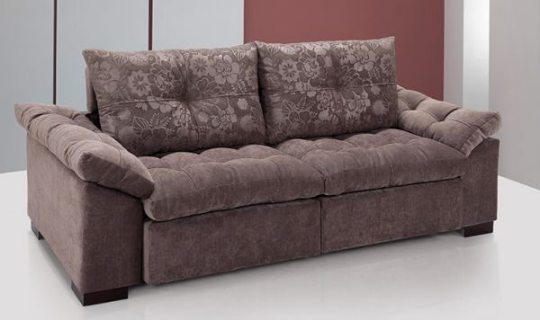 SOFA RETRATIL , TECIDO ULTRA SUED