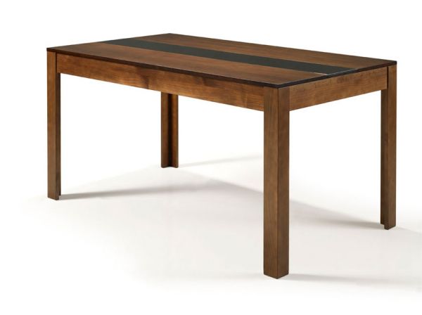 MESA EM MADEIRA COM VIDRO MED 1,80X0,80 COD 222