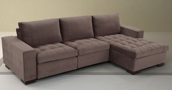 SOFA 3 LUGARES COM CHAISE ESTELA